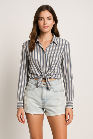 Light Wash Denim Shorts