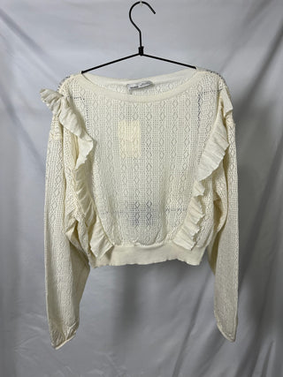 Ruffle Detailed Sweater