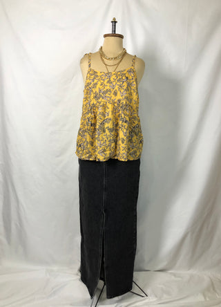 Floral Flowy Tank Top Blouse