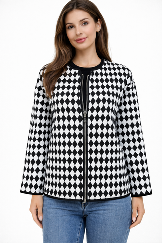 Harlequin Zip-Up Jacket