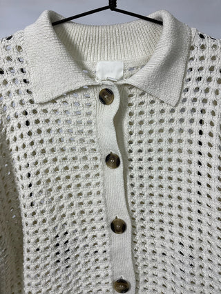Crochet Knit Cardigan