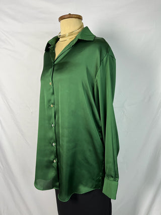 Emerald Button Down Shirt