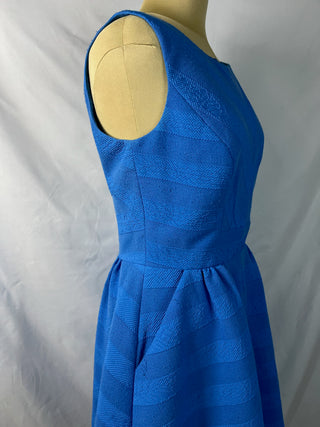 Textured Fit & Flare Dress