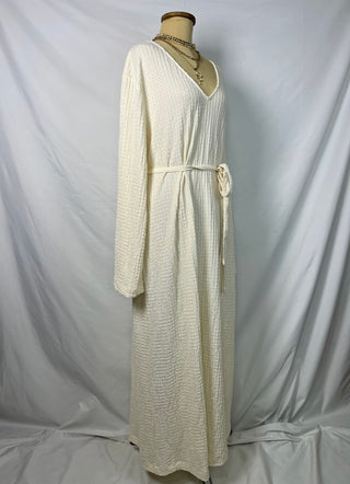 Creamy Textured Dress