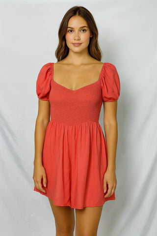 Puff Smocked Jumper