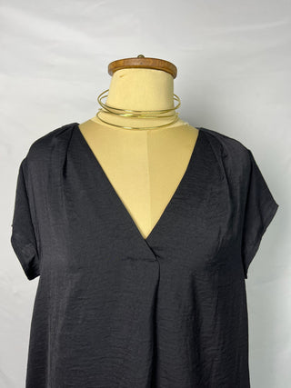 Deep V Blouse