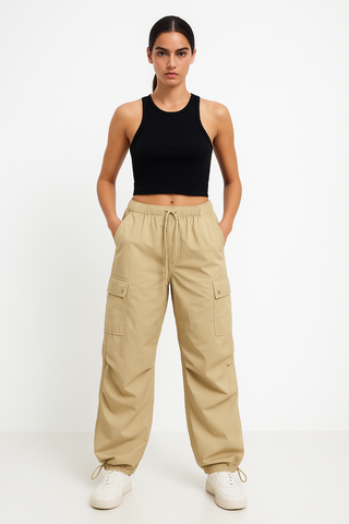Utility Cargo Parachute Pants