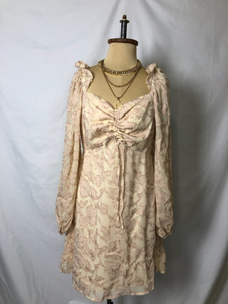 Drawstring Chest Dress