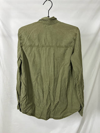 Olive Button-Up Shirt