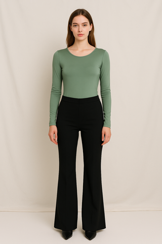 Sage Long Sleeve Bodysuit