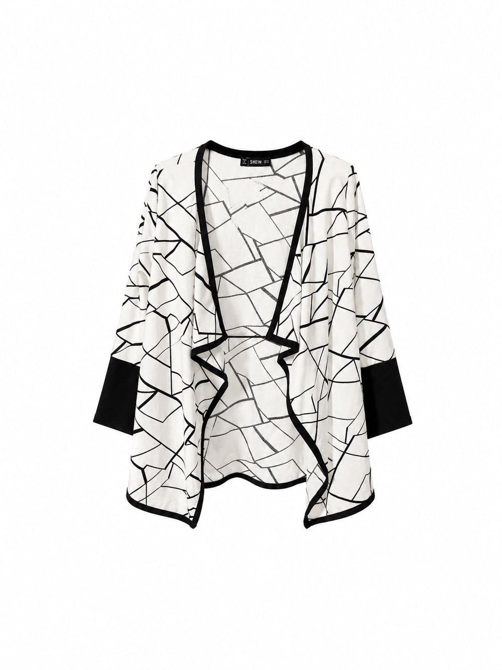 Geometric Layered Cardigan