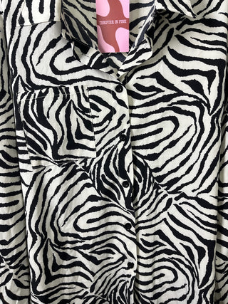 Zebra Swirl Blouse