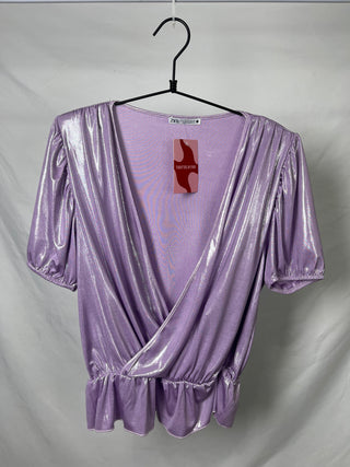 Metallic Ariel Blouse