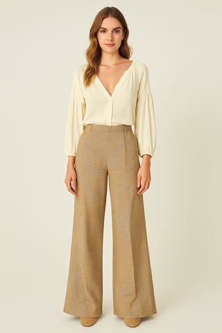 Classical Checkered Trousers