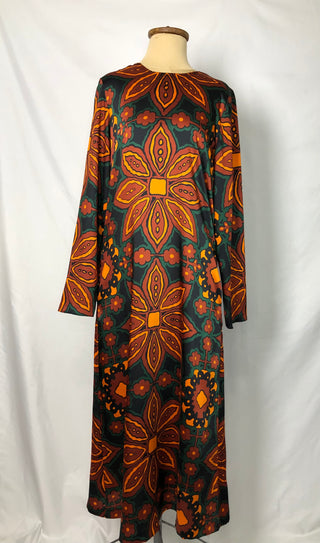 Groovy Petal Maxi Dress
