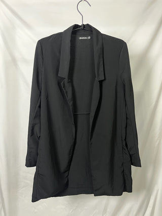 Longline Open-Front Blazer
