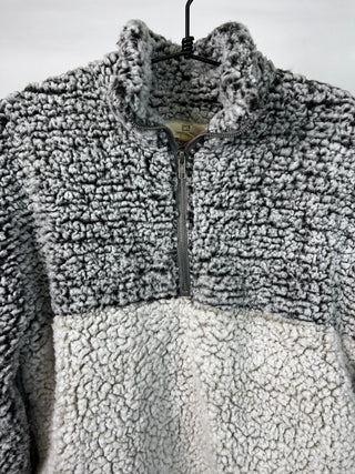 Two-Tone Fleece Quarter-Zip