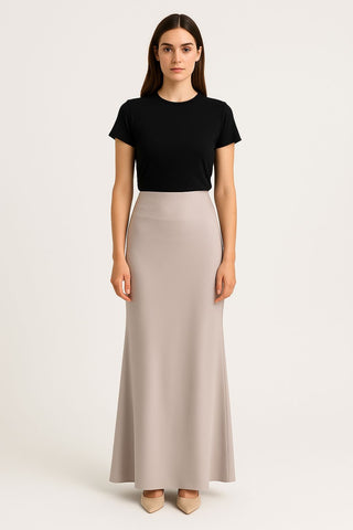 Maxi Satin Skirt
