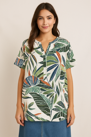 Tropical V Shirt