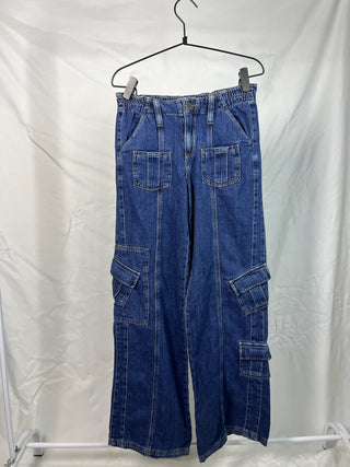 Y2K Cargo Denim Pants
