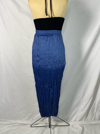 Midnight Ripple Crinkle Skirt