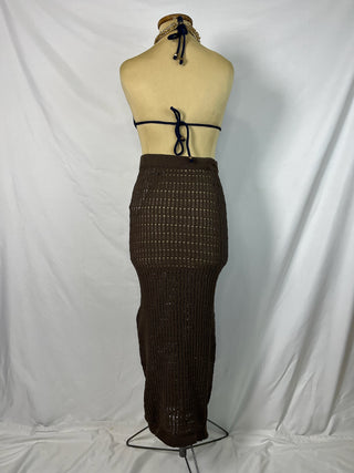 Open-Knit Skirt
