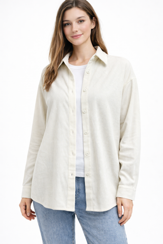 Everyday Ivory Overshirt