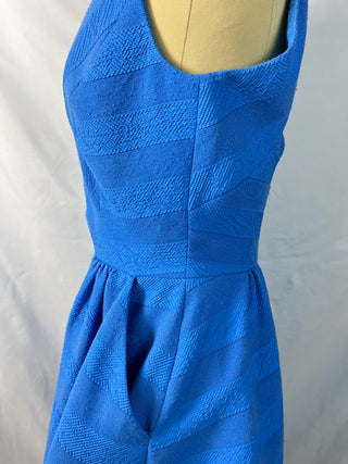 Textured Fit & Flare Dress