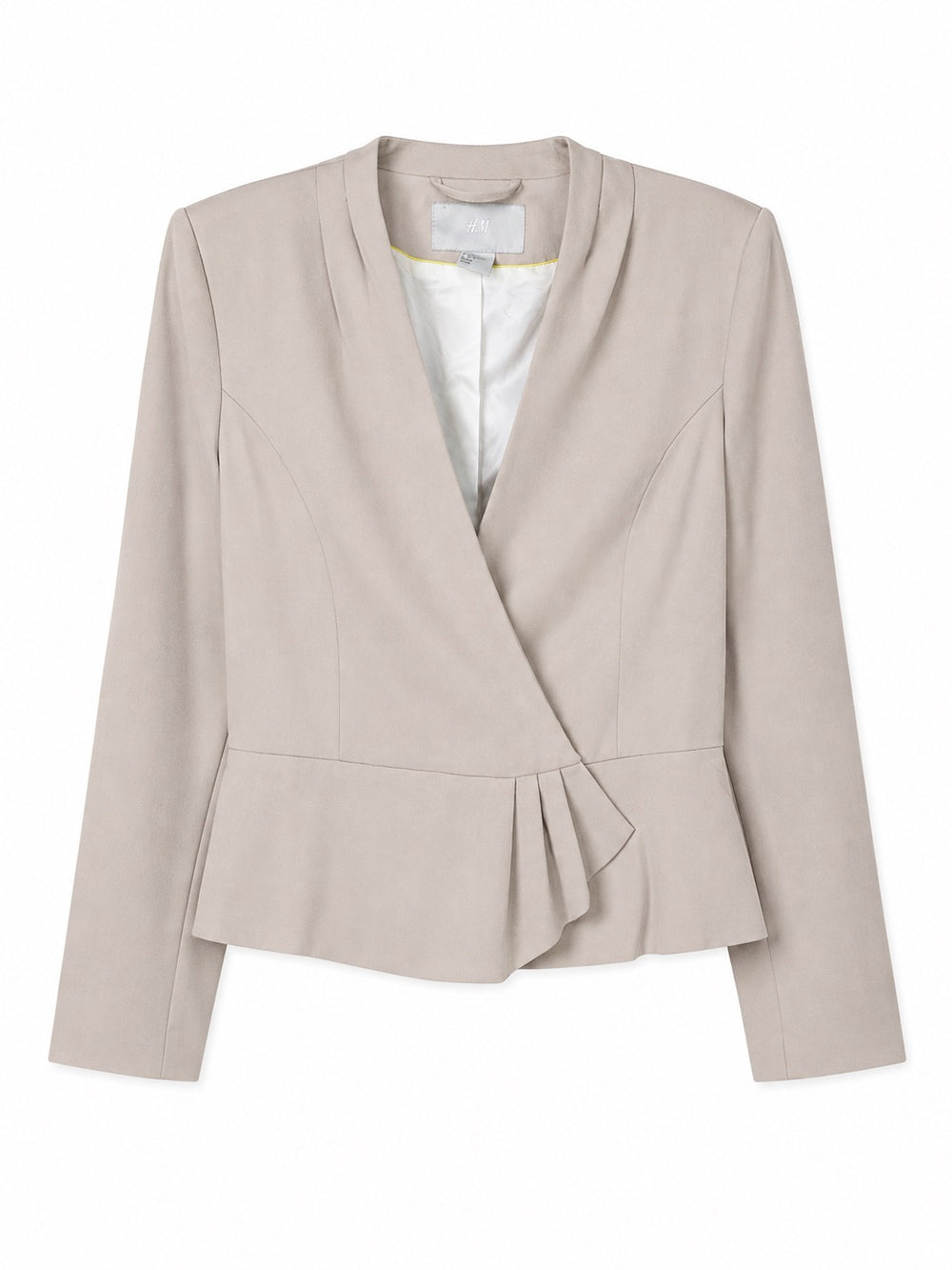 Peplum Wrap Top
