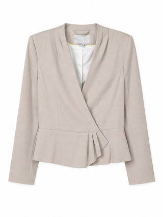 Peplum Wrap Top