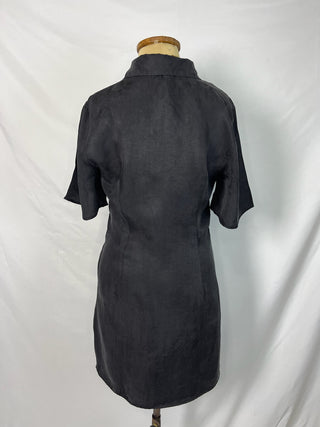 Silky Button Down Dress
