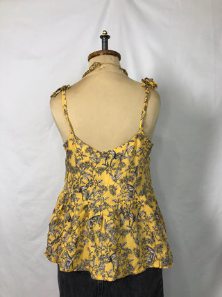 Floral Flowy Tank Top Blouse