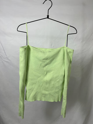 Minty Off-Shoulder Top