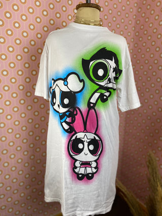 Powepuff Girls T-shirt Dress