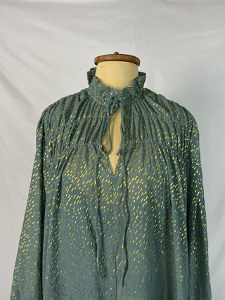 Gold Speckled Dress