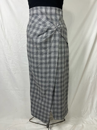 Smart Checkered Skirt