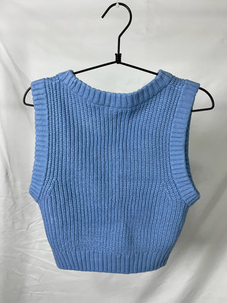 Sky Vested Pullover