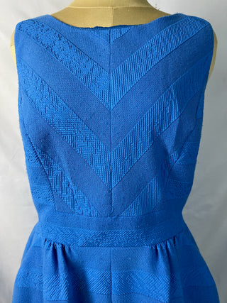 Textured Fit & Flare Dress