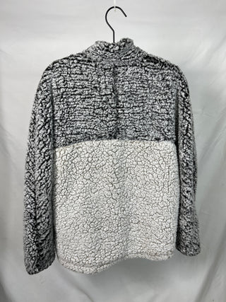 Two-Tone Fleece Quarter-Zip