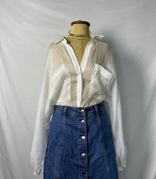Sheer Button up