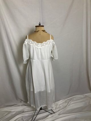 White Off-Shoulder Dress