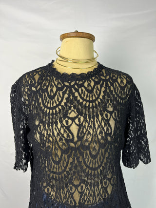 Lace Sheer Blouse