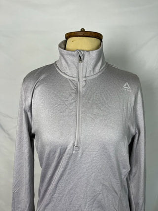 Silver Energy Half-Zip Top