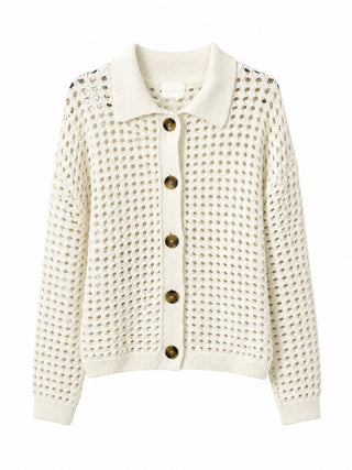 Crochet Knit Cardigan