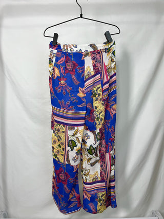 Floral Patchwork Pants