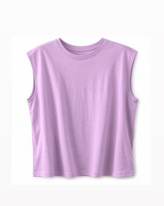 Lavendar Muscle Tee
