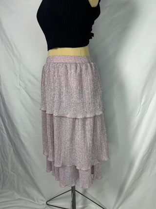 Shimmery Layered Skirt