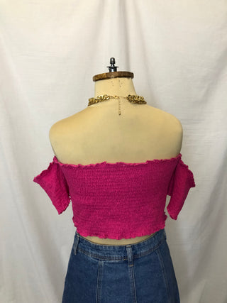 Smocked Off Shoulder