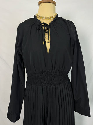 Soft-Girl Midnight Flowy Maxi