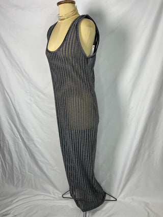 Low Back Mesh Dress